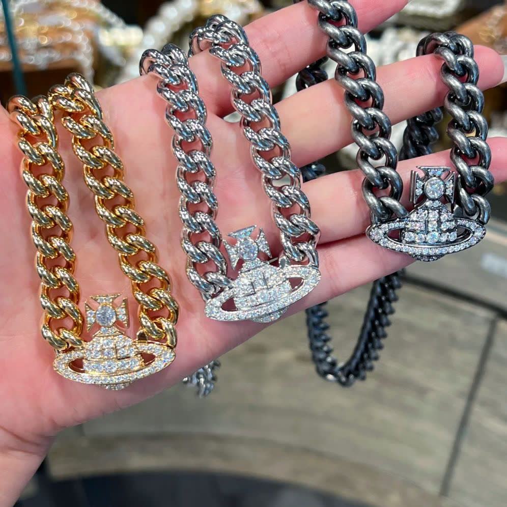 Vivienne Westwood Silver Chain Necklace